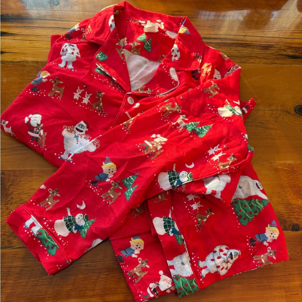 Pottery Barn Rudolph Pajamas